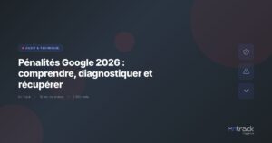 Penalites Google 2026 : comprendre, diagnostiquer et recuperer - On Track